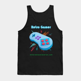 Retro Gamer Logo 10 Tank Top